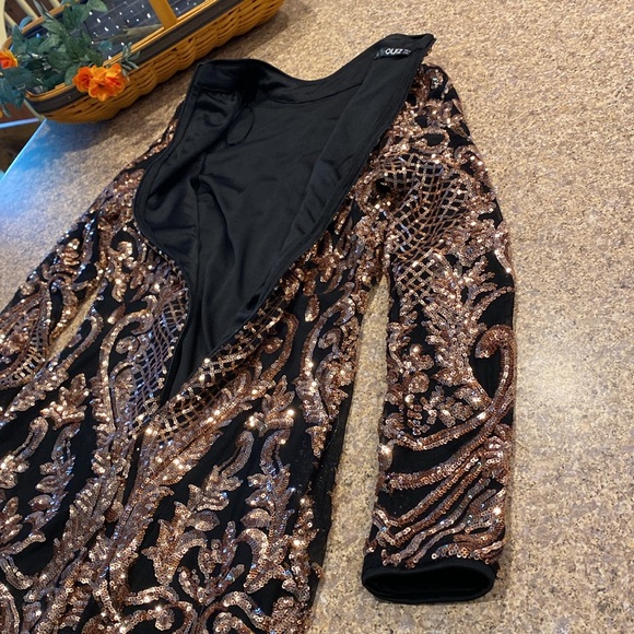 Quiz Sequin Mini Dress Euro 34 GB6 Possibly US XS/4? - Picture 13 of 17